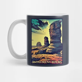 Monument Rocks, Kansas Mug